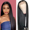 13' x 6' Rambut Palsu Depan Renda Penuh - Lurus