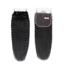 ការបិទចរ 5*5 Kinky ត្រង់ HD lace & ចរថ្លា