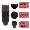 ការបិទចរ 5*5 Kinky ត្រង់ HD lace & ចរថ្លា