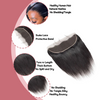 13*4 Spets frontal Rak HD spets & Transparent spets 