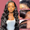 5*5 perucă cu &icirc;nchidere dantelă Body Wave