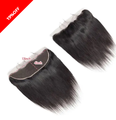 Cord&oacute;n HD recto frontal de encaje 13 * 4 para mujer