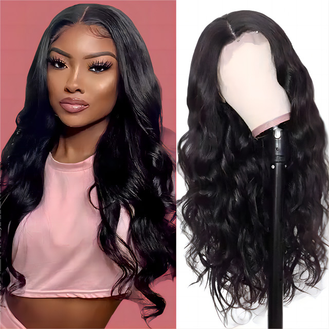 Perucă frontală cu dantelă completă 13' x 4' - Body Wave